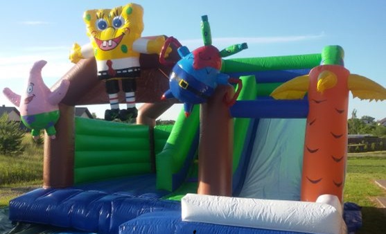 Pripučiamas batutas kempiniukas